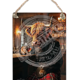 HIGHLAND CREW - Whisky Dangler Metal Signs