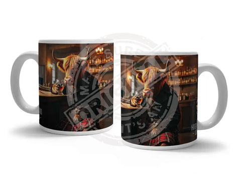 HIGHLAND CREW - Whisky Fridge Magnet Metal Signs