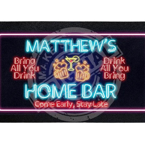 PERSONALISED BAR RUNNERS