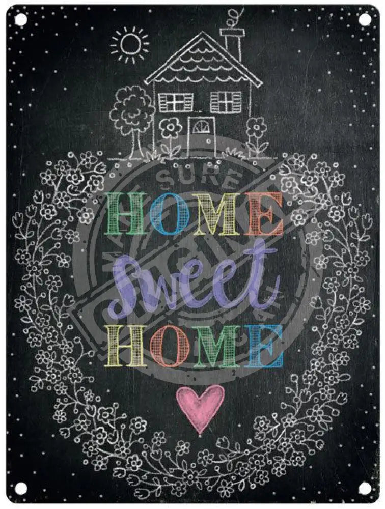 Home Sweet Home Chalkboard Effect