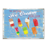 Ice Cream Parlour - Martin Wiscombe Fridge Magnet Metal Signs