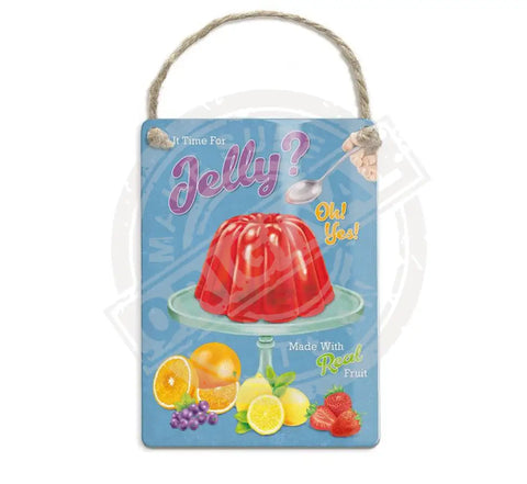 Is it time for Jelly and Fruit on stand fridge magnet