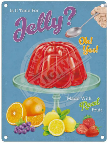 Is it time for Jelly and Fruit on stand fridge magnet