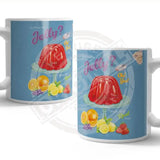 Is it time for Jelly and Fruit on stand mug