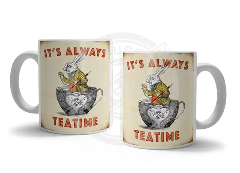 It’s Always Teatime Fridge Magnet Metal Signs