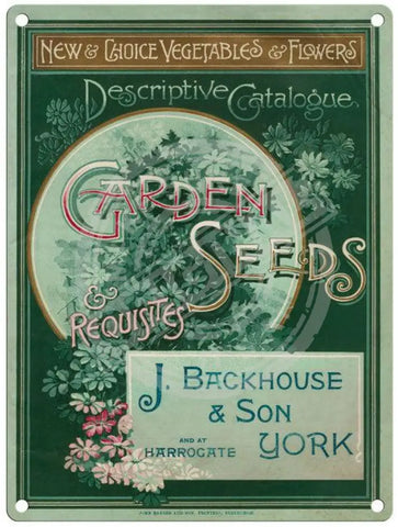 J. Backhouse & Son Metal Signs