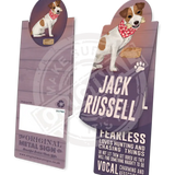 Jack Russell Magnetic Bookmark Metal Signs