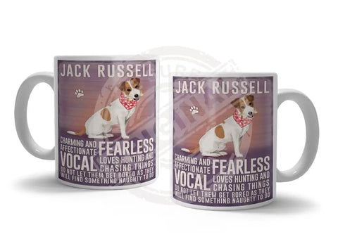 Jack Russell Metal Signs