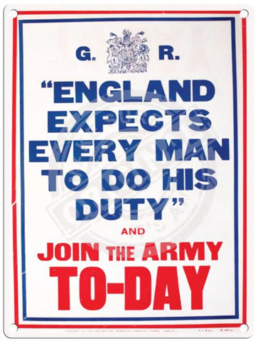 Join The Army Today Metal Signs