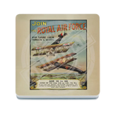 Join The Royal Air Force Melamine Coaster Metal Signs