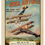 Join The Royal Air Force Metal Signs