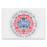 King Charles III Coronation Emblem Fridge Magnet Metal Signs