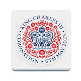 King Charles III Coronation Emblem Melamine Coaster Metal Signs