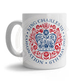 King Charles III Coronation Emblem Mug Metal Signs