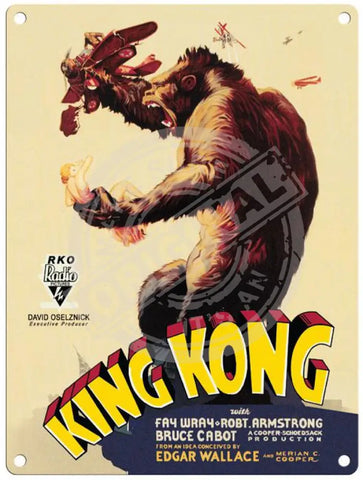 King Kong Metal Signs