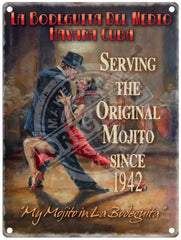 La Bodeguita Mojito Metal Signs