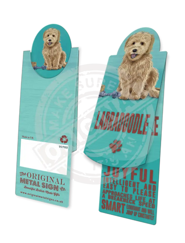 Labradoodle Metal Signs