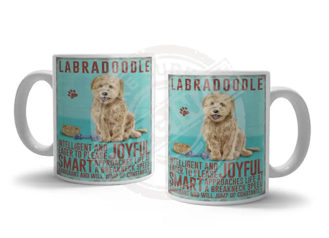 Labradoodle Metal Signs