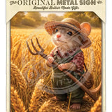 LIFE AFTER HUMANS - Fieldmouse Metal Signs