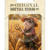 LIFE AFTER HUMANS - Fieldmouse Metal Signs