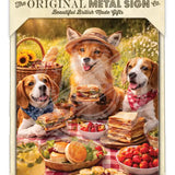 LIFE AFTER HUMANS - Fox Beagles Metal Signs