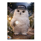 LIFE AFTER HUMANS - Night Owl Fridge Magnet Metal Signs