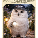 LIFE AFTER HUMANS - Night Owl Metal Signs
