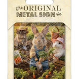 LIFE AFTER HUMANS - Rabbits Carrots Metal Signs