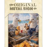 LIFE AFTER HUMANS - Seagulls Metal Signs