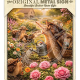LIFE AFTER HUMANS - Snails Metal Signs