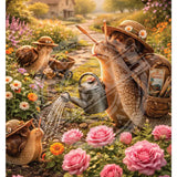 LIFE AFTER HUMANS - Snails Mini Metal Sign 15cm x 20cm Metal Signs
