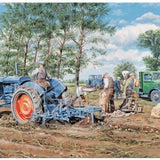 Trevor Mitchell Lifting the Crop Metal Sign