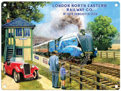 London North Eastern Railway Mallard Metal Signs