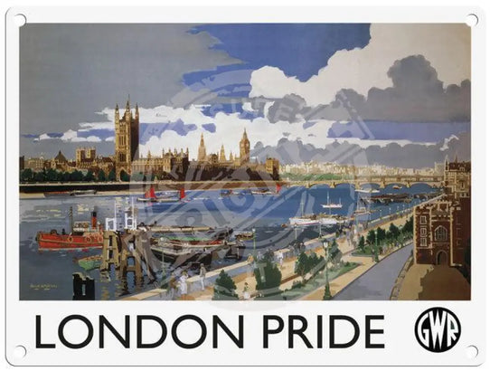 London Pride Gwr Metal Signs