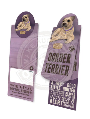 Magnetic Bookmarks - Border Terrier Bookmark