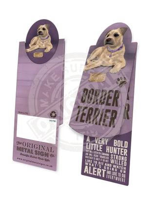 Magnetic Bookmarks - Border Terrier Bookmark