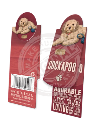 Magnetic Bookmarks - Cockapoo Bookmark