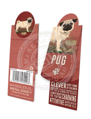 Magnetic Bookmarks - Pug Bookmark