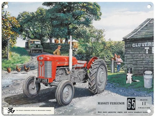 Massey Ferguson 65 Metal Signs