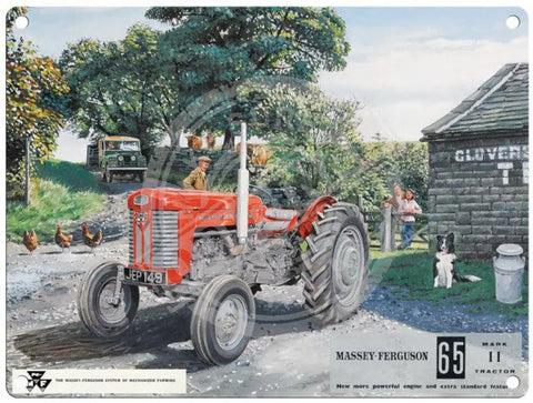 Massey Ferguson 65 Metal Signs