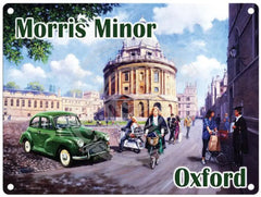 Morris Minor - Oxford metal sign
