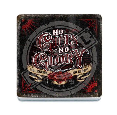 No Guts No Glory No Legend No Story metal sign