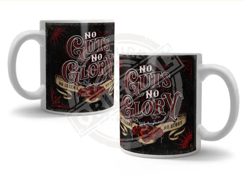 No Guts No Glory No Legend No Story metal sign