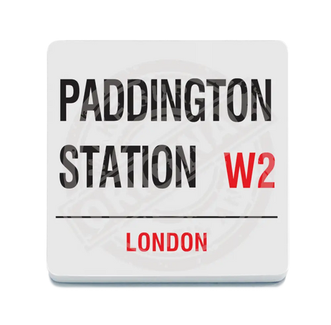 Paddington Station Mini Metal Sign 15Cm X 20Cm Signs