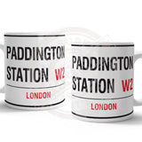 Paddington Station Mug Metal Signs