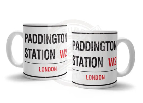 Paddington Station Mini Metal Sign 15Cm X 20Cm Signs