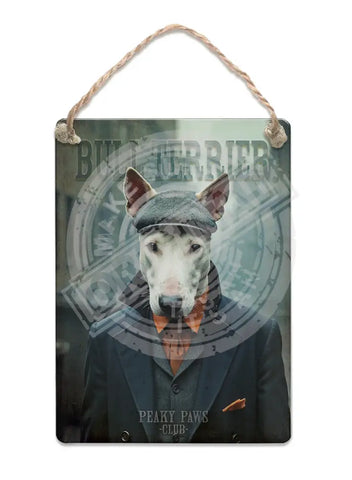 PEAKY PAWS CLUB - Bull Terrier