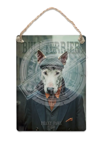 PEAKY PAWS CLUB - Bull Terrier