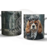 PEAKY PAWS CLUB - Cav King Charles Mug Metal Signs