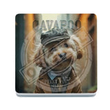 PEAKY PAWS CLUB - Cavapoo Melamine Coaster Metal Signs